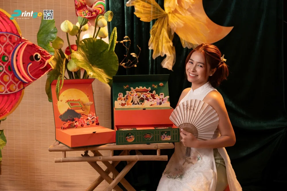 Dự án thiết kế và in hộp bánh trung thu Hoàng Thứ Jewelry