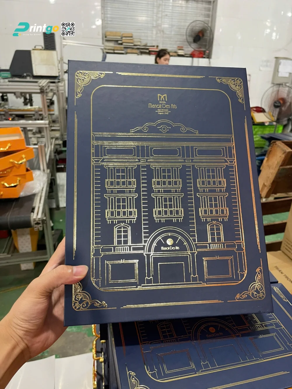 Quá trình sản xuất, gia công Hộp bánh trung thu Manoir Des Arts 2025