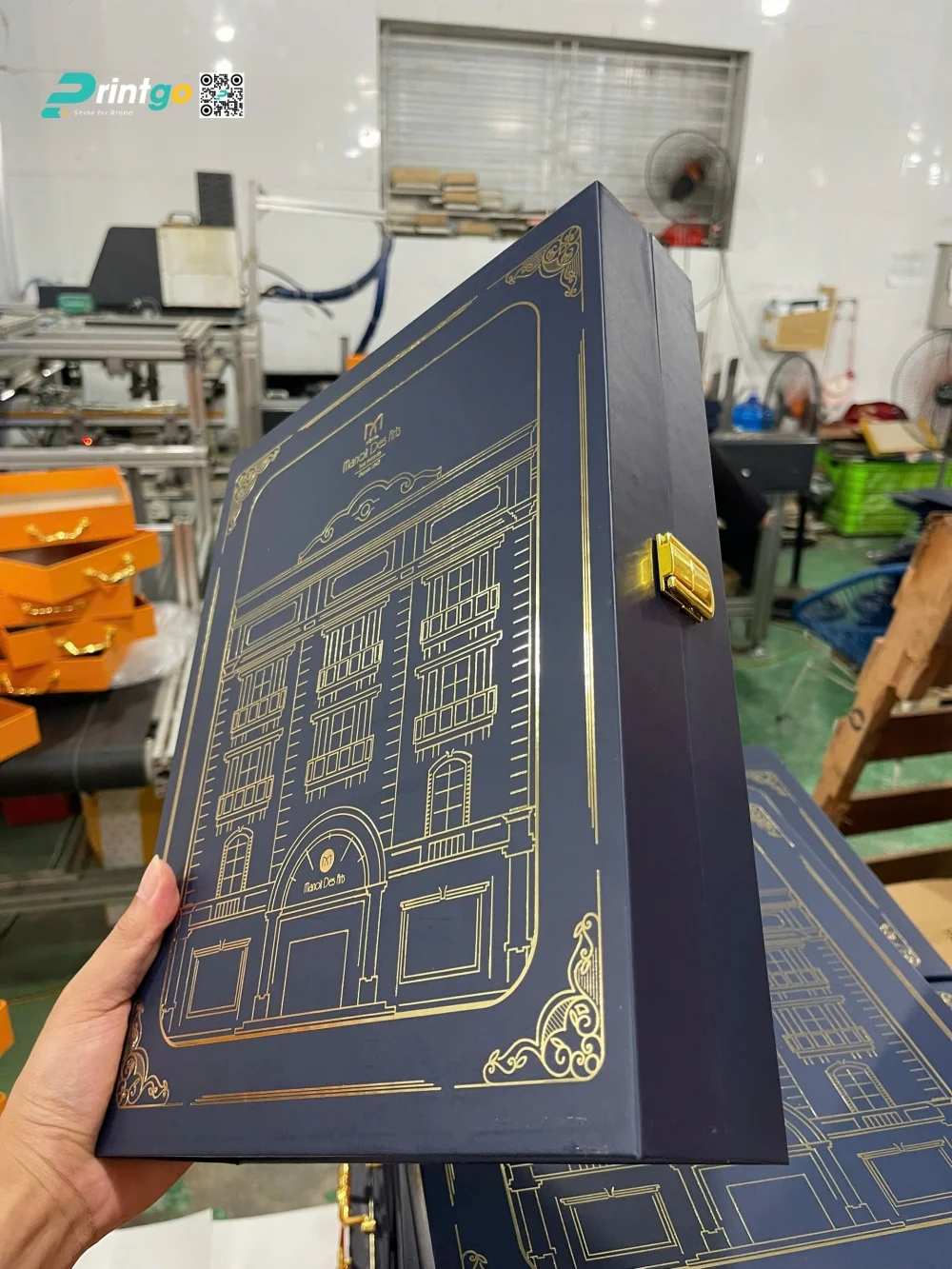 Quá trình sản xuất, gia công Hộp bánh trung thu Manoir Des Arts 2025