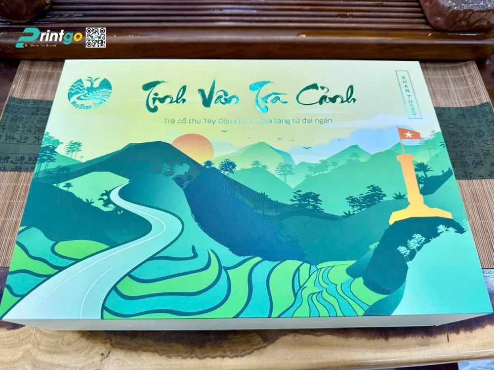 Hộp đựng trà Tinh Vân Trà Cảnh của Mây Trà Shan: Điểm nhấn tạo nên sự khác biệt
