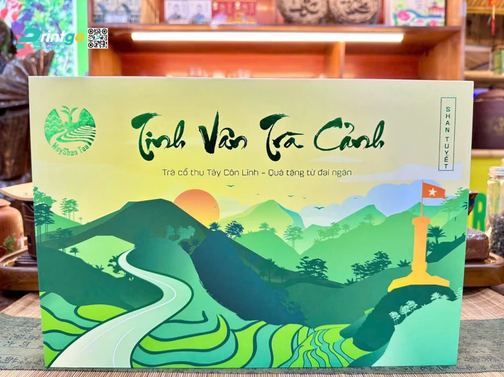 Hộp đựng trà Tinh Vân Trà Cảnh của Mây Trà Shan: truyền gửi thông điệp ấn tượng 