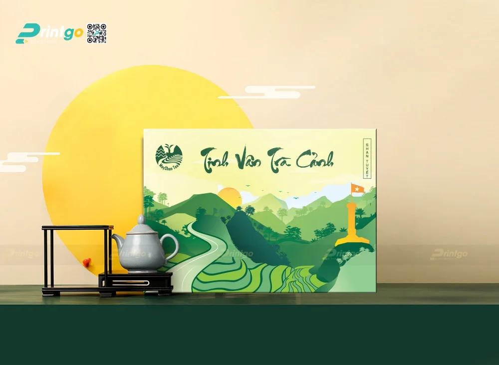 Dự án thiết kế và in hộp đựng trà Tinh Vân Trà Cảnh - Mây Trà Shan