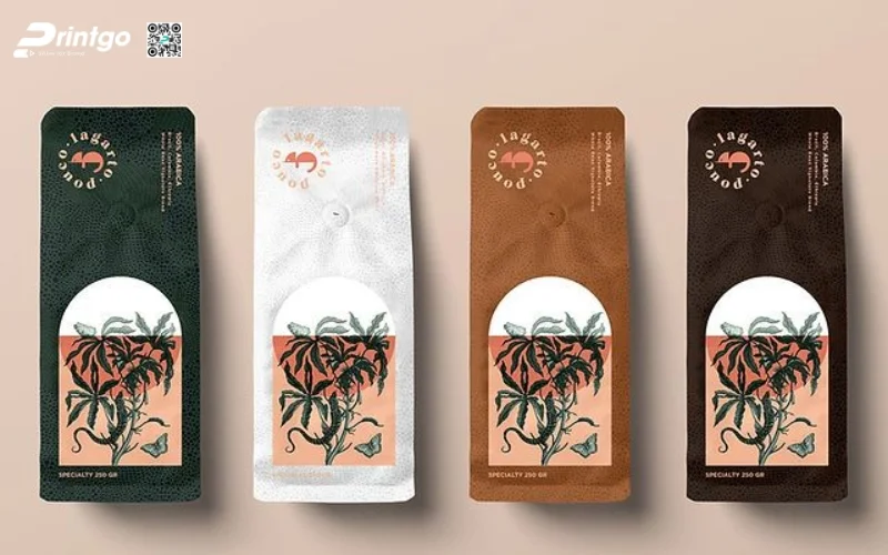 Mẫu bao bì trà xanh xuất khẩu dạng túi hàn biên Mẫu bao bì trà xanh xuất khẩu dạng túi hàn biên
