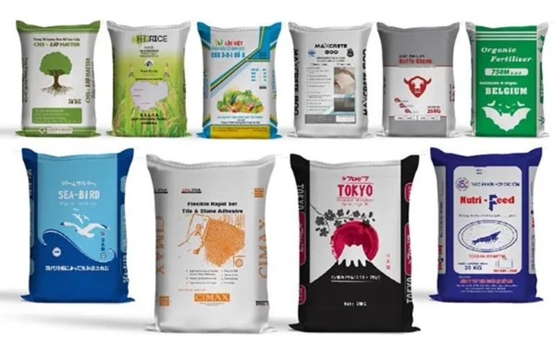 Mẫu in bao bì đựng gạo cao cấp 10kg - 25kg dành cho doanh nghiệp Mẫu in bao bì đựng gạo cao cấp 10kg - 25kg dành cho doanh nghiệp