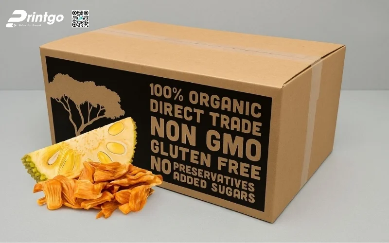 Mẫu thùng carton đóng hàng xuất khẩu nông sản chế biến Mẫu thùng carton đóng hàng xuất khẩu nông sản chế biến