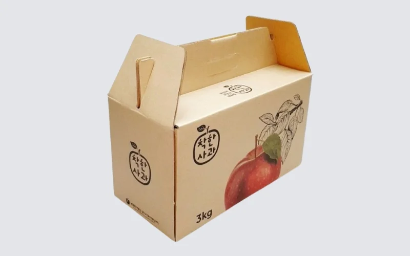 Bao bì đựng nông sản dạng hộp giấy carton sóng