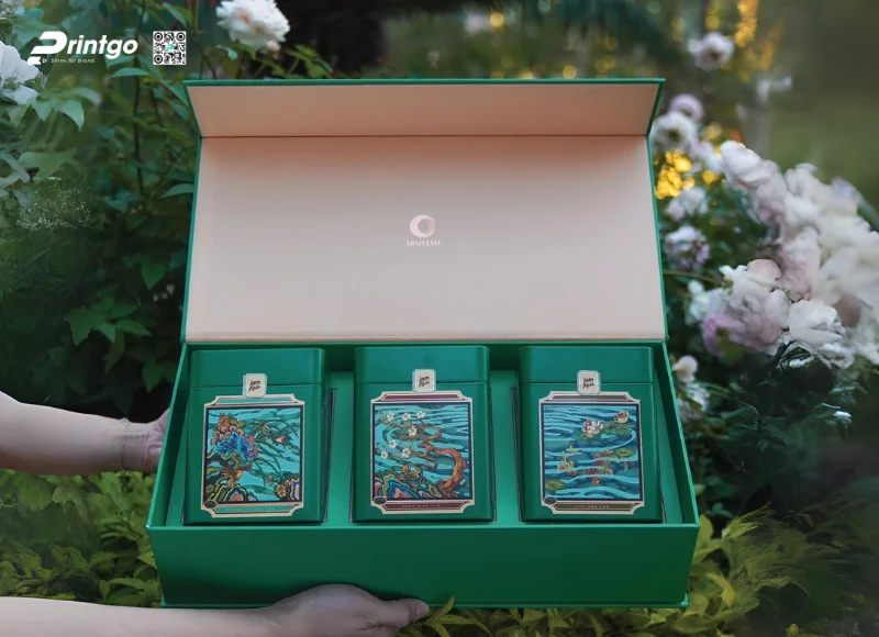 Hộp đựng chè chất liệu carton lạnh bồi