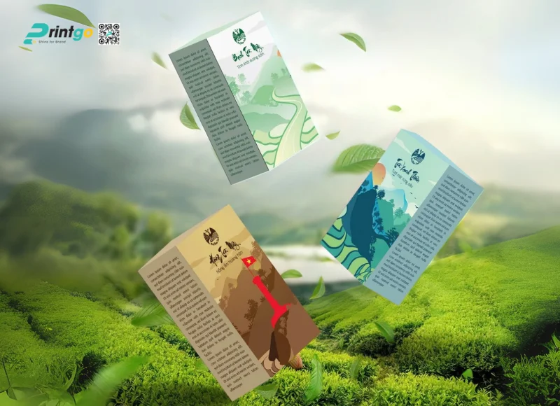 Hộp con đựng chè thương hiệu Mây Trà Shan