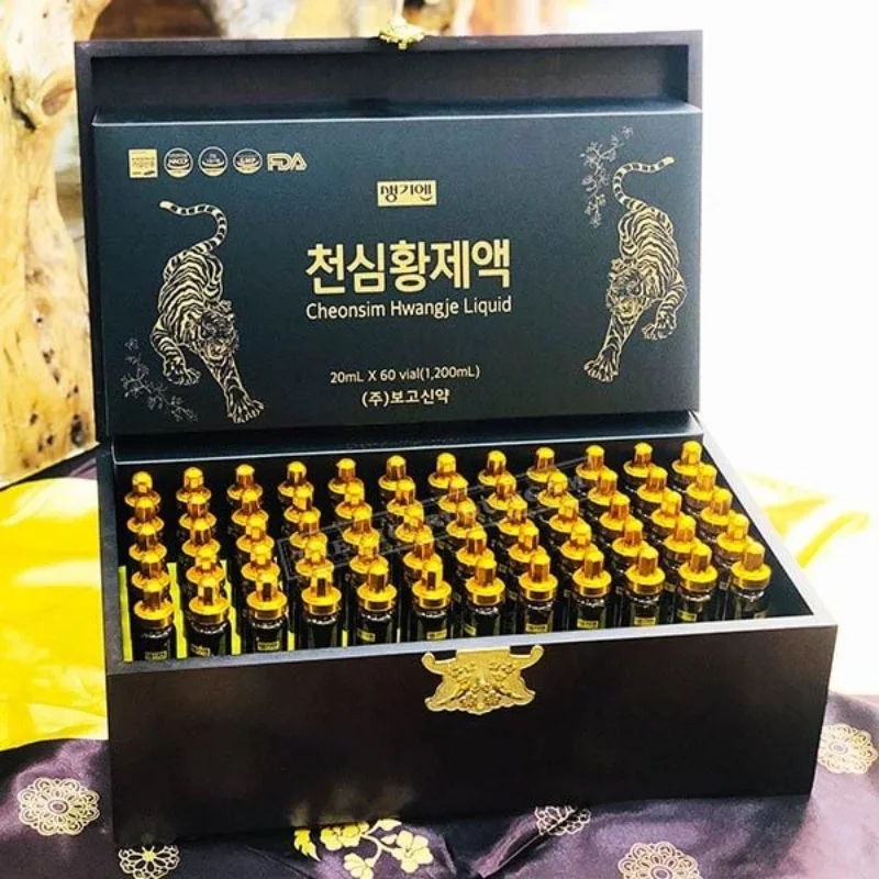Hộp đông trùng hạ thảo Hàn Quốc độc đáo