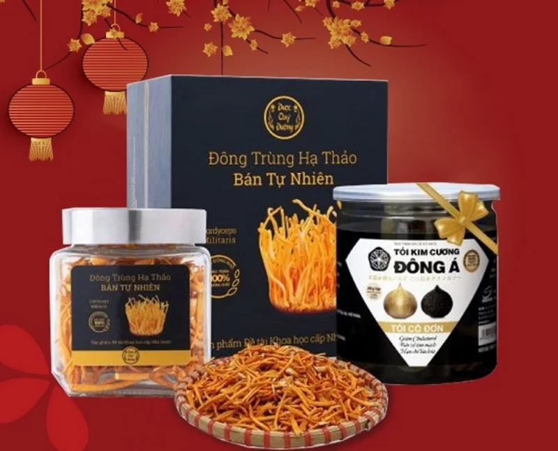 Mẫu hộp đông trùng hạ thảo bền đẹp 