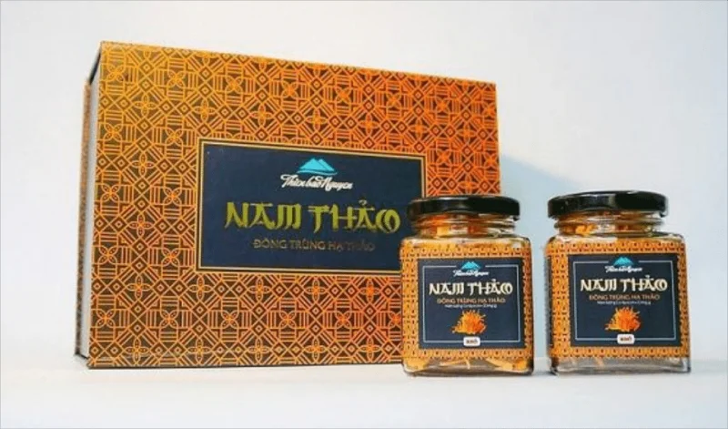 Mẫu hộp đông trùng hạ thảo mới nhất