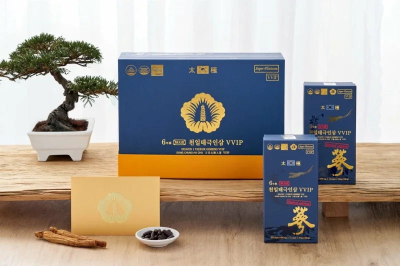 Hộp đông trùng hạ thảo Hàn Quốc hộp cứng
