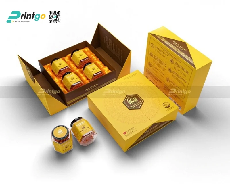 Mẫu hộp đông trùng hạ thảo ấn tượng 