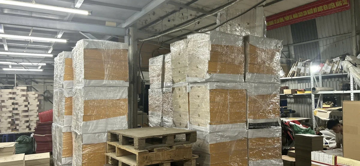 Quy trình thiết kế và in hộp đựng quần áo tại Printgo
