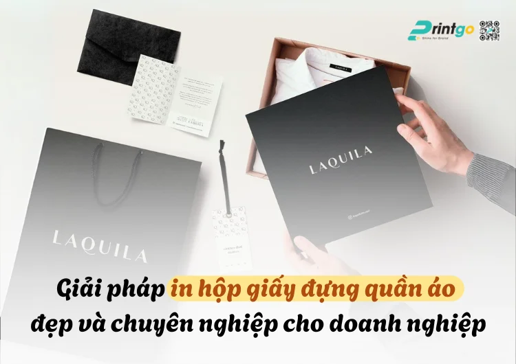 Giải pháp in hộp giấy đựng quần áo đẹp và chuyên nghiệp cho doanh nghiệp