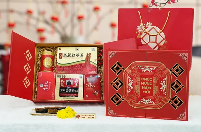 Mâu hộp đựng sâm hũ tiện dụng Mâu hộp đựng sâm hũ tiện dụng