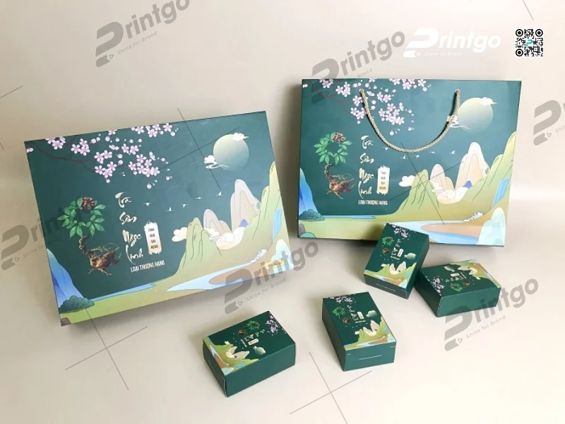 Mẫu hộp đựng sâm Ngọc Linh thu hút Mẫu hộp đựng sâm Ngọc Linh thu hút