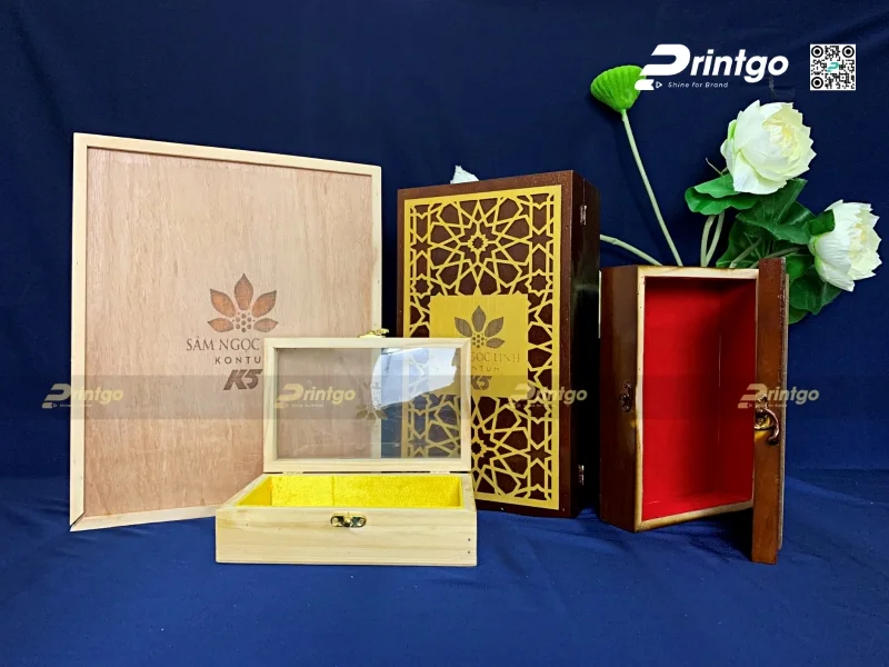 Mẫu hộp đựng sâm Ngọc Linh độc đáo Mẫu hộp đựng sâm Ngọc Linh độc đáo