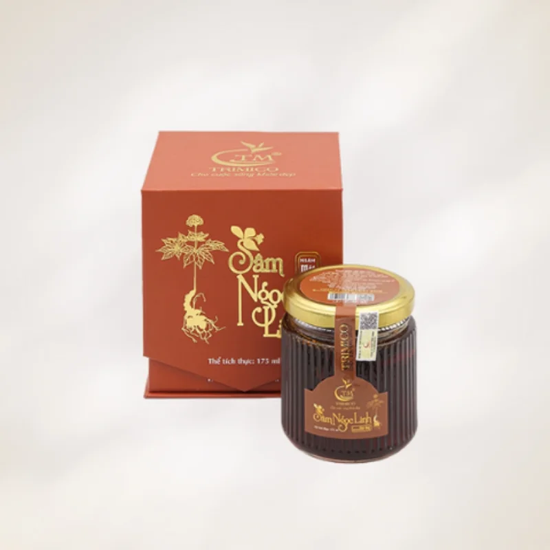 Mâu hộp đựng sâm hũ Sâm Ngọc Linh tốt cho sức khỏe Mâu hộp đựng sâm hũ Sâm Ngọc Linh tốt cho sức khỏe