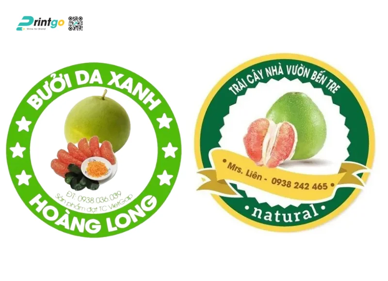 In tem bưởi chất lượng cao