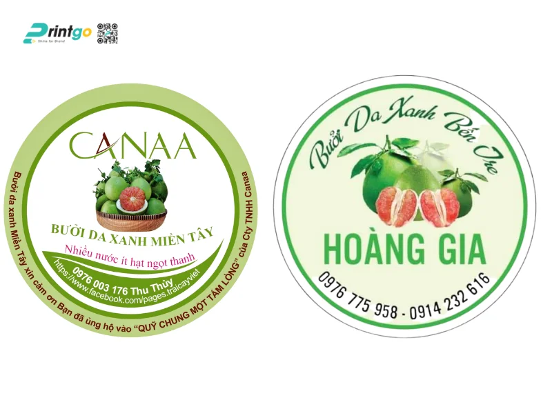 In tem bưởi chất lượng cao, công nghệ hiện đại