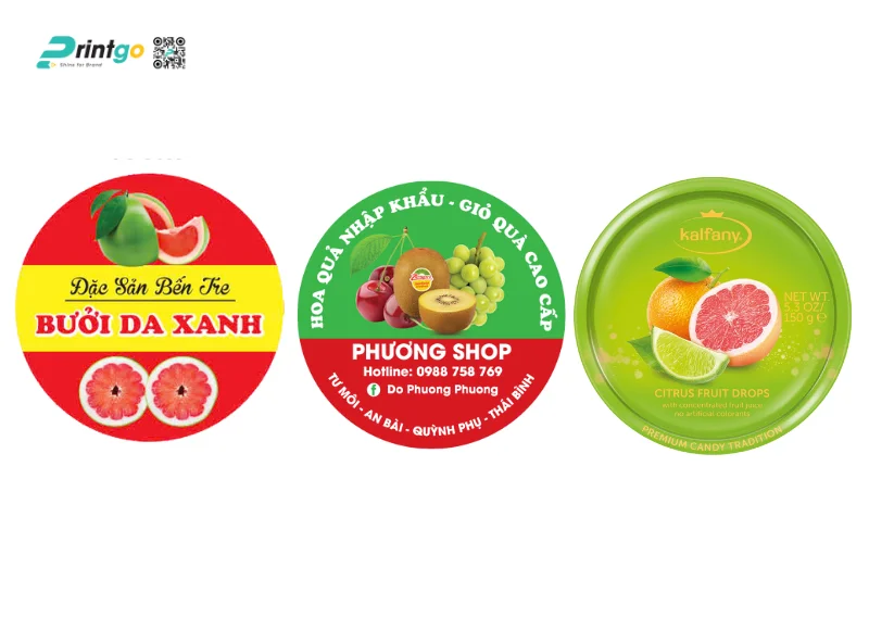 In tem bưởi giá rẻ