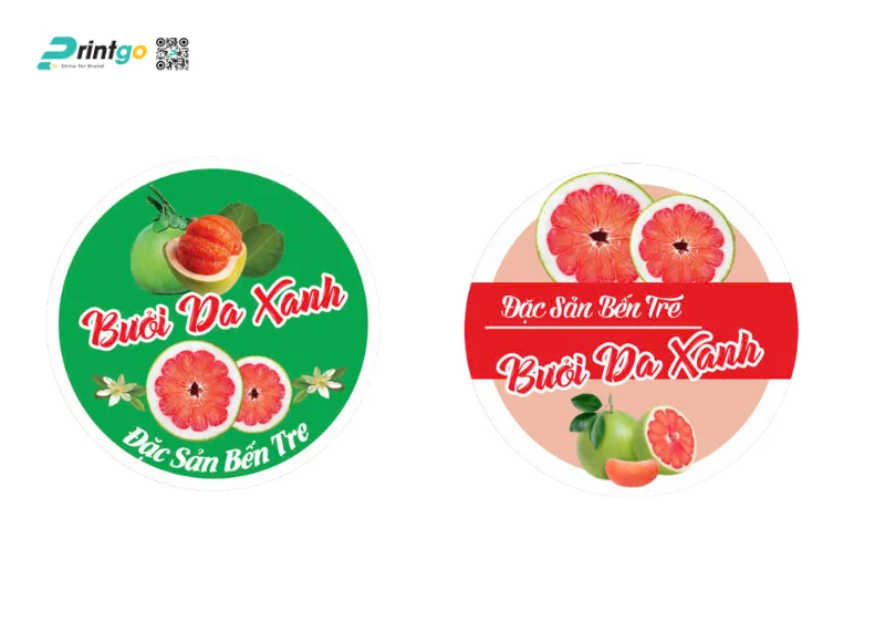 Tem logo thương hiệu