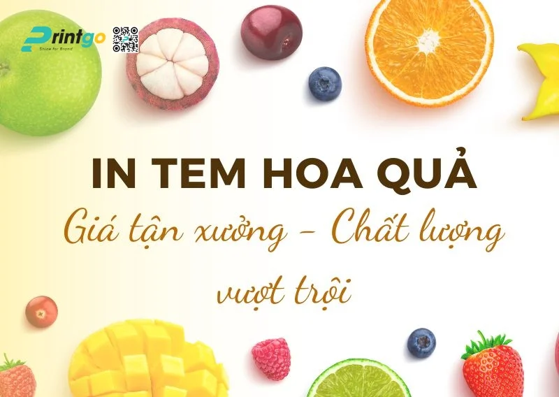In tem hoa quả độc quyền – Giá tốt tại xưởng, chất lượng vượt trội 