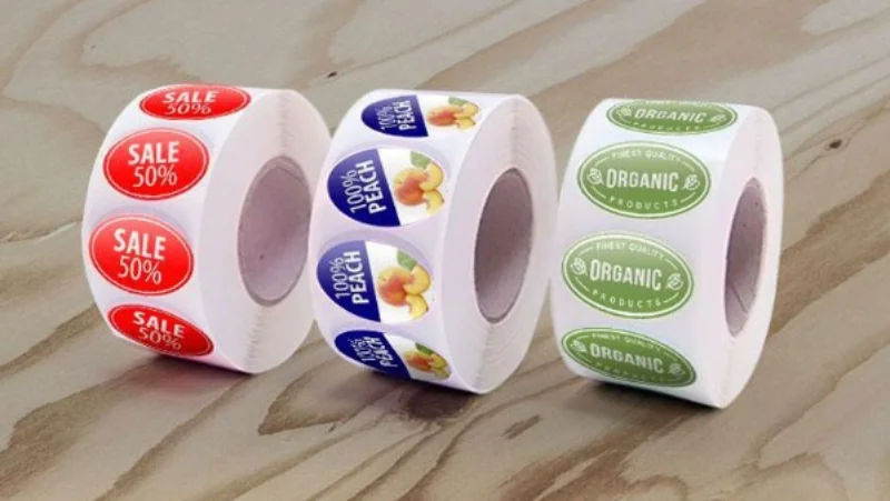 Một số ngành hàng ứng dụng in tem nhãn cuộn phổ biến