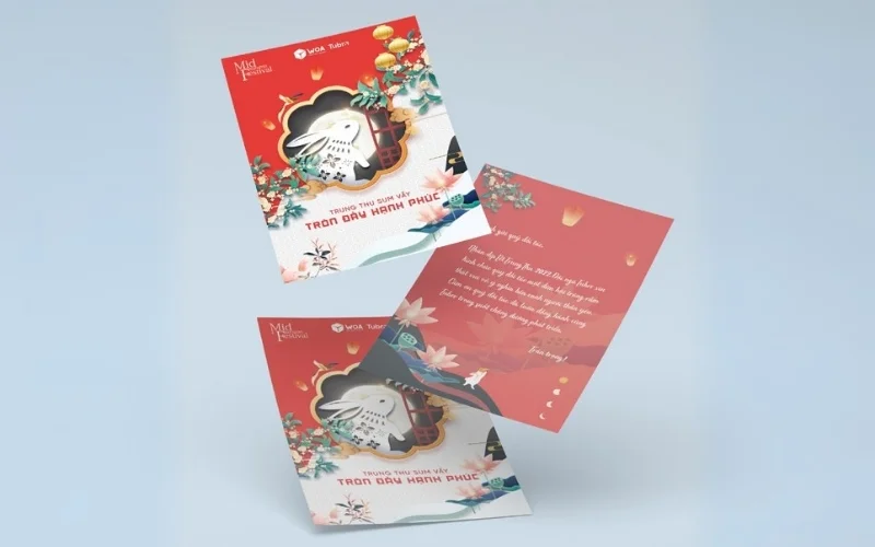 Những lưu ý khi thiết kế & in thiệp trung thu đẹp và ý nghĩa