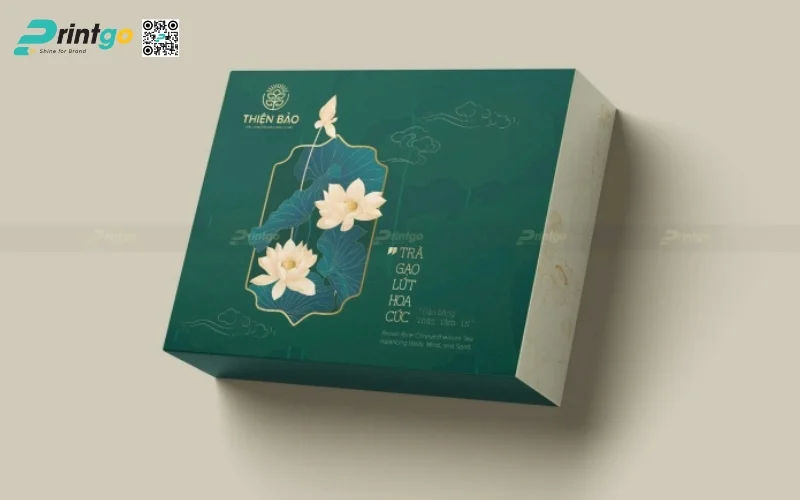 Mẫu bao bì trà xanh xuất khẩu dạng hộp cứng cao cấp Mẫu bao bì trà xanh xuất khẩu dạng hộp cứng cao cấp