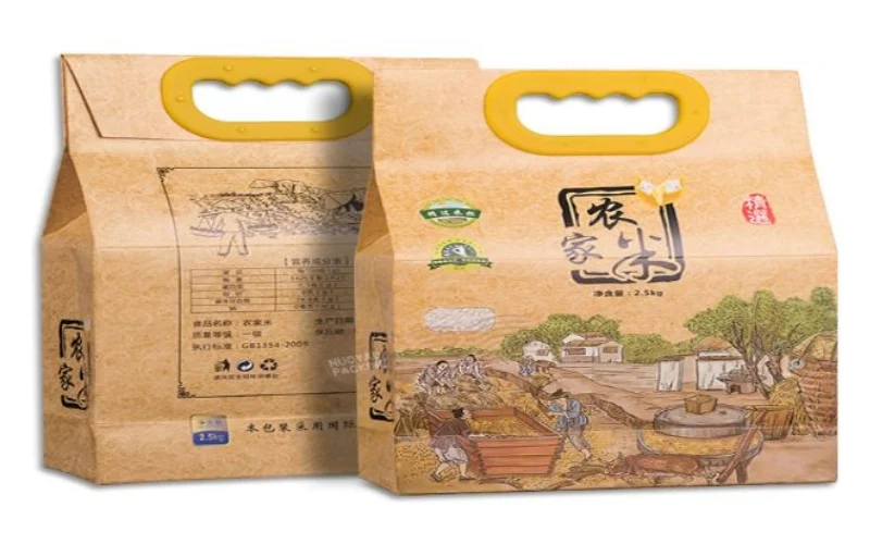 Mẫu hộp đựng gạo thiết kế sang trọng - cao cấp Mẫu hộp đựng gạo thiết kế sang trọng - cao cấp