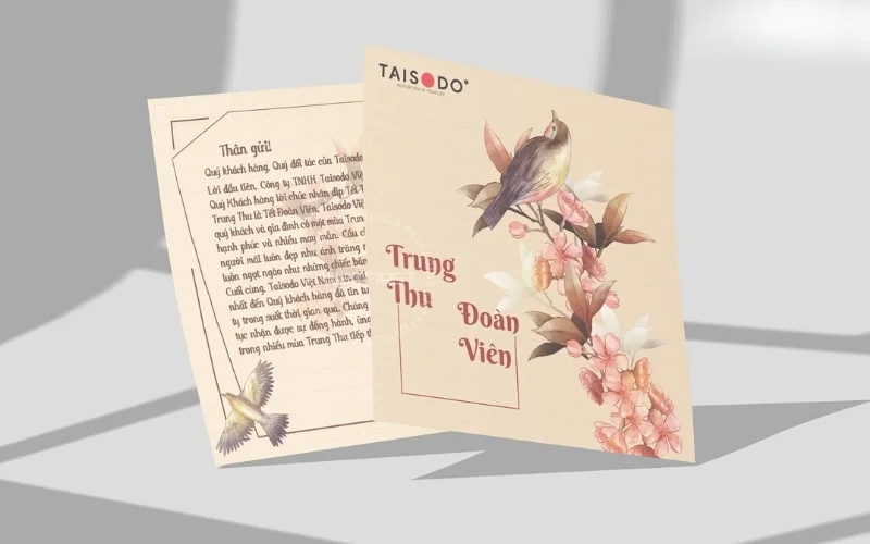 Lời chúc in trên thiệp trung thu đẹp dành cho doanh nghiệp