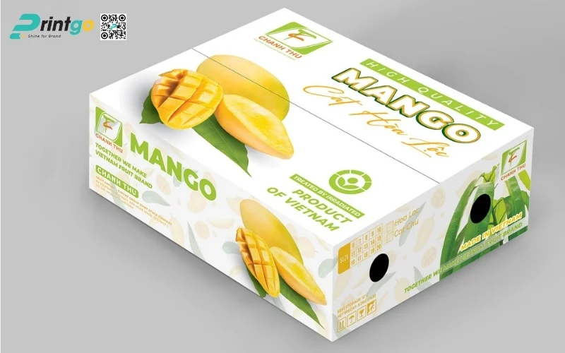 Mẫu thùng carton đóng hàng xuất khẩu hoa quả Mẫu thùng carton đóng hàng xuất khẩu hoa quả