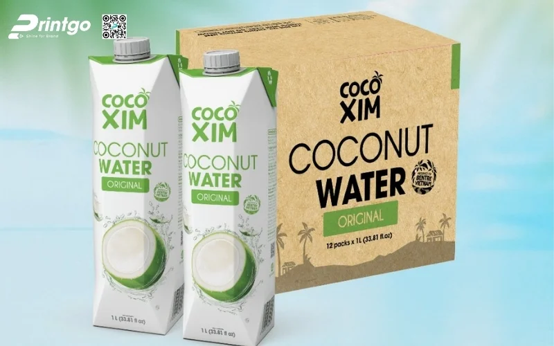 Mẫu thùng carton đựng dừa xiêm xuất khẩu đạt chuẩn
