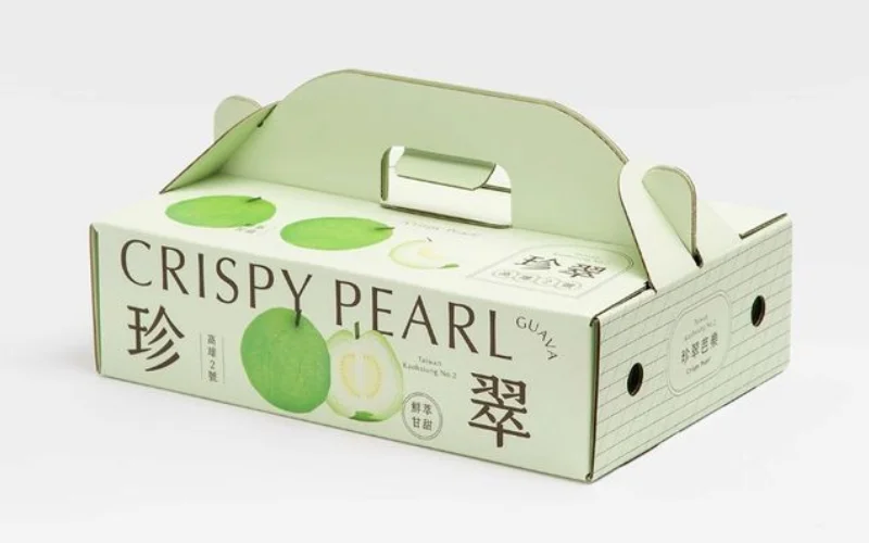 Bao bì đựng nông sản dạng hộp giấy carton sóng