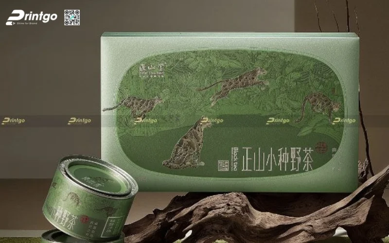 Mẫu bao bì trà xanh xuất khẩu dạng hộp cứng cao cấp Mẫu bao bì trà xanh xuất khẩu dạng hộp cứng cao cấp