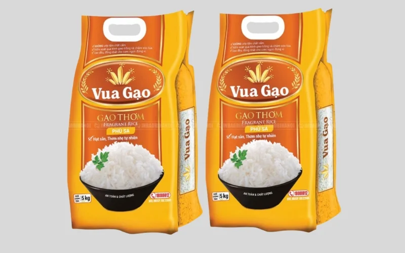 Mẫu in bao bì gạo 5kg - 10kg phổ biến cho hộ kinh doanh nhỏ Mẫu in bao bì gạo 5kg - 10kg phổ biến cho hộ kinh doanh nhỏ