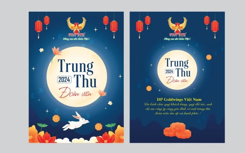 Mẫu thiệp trung thu đẹp gửi tặng nhân viên