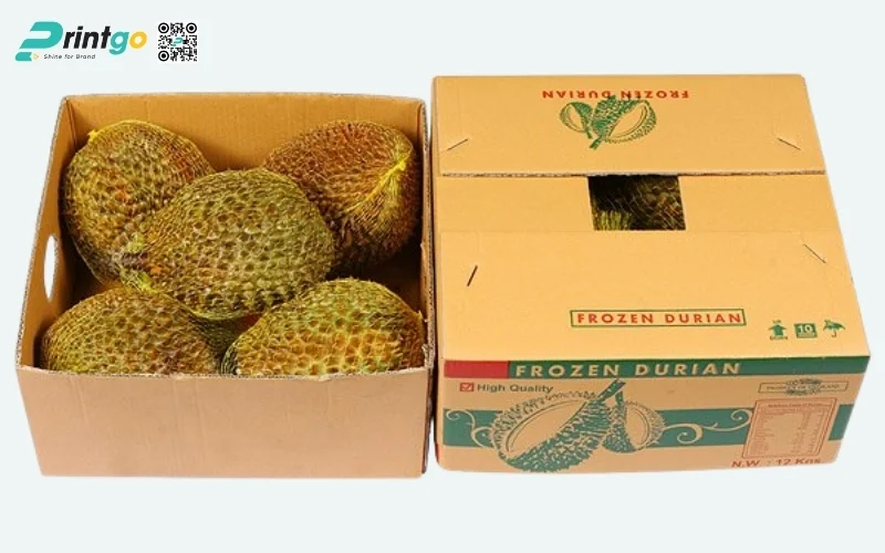 Mẫu thùng carton đóng hàng xuất khẩu hoa quả Mẫu thùng carton đóng hàng xuất khẩu hoa quả