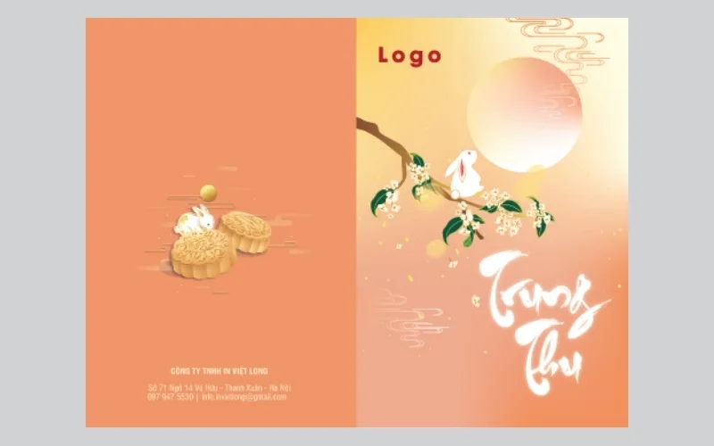 Mẫu thiệp trung thu đẹp gửi tặng nhân viên