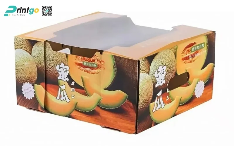 Mẫu thùng carton đóng hàng xuất khẩu hoa quả Mẫu thùng carton đóng hàng xuất khẩu hoa quả