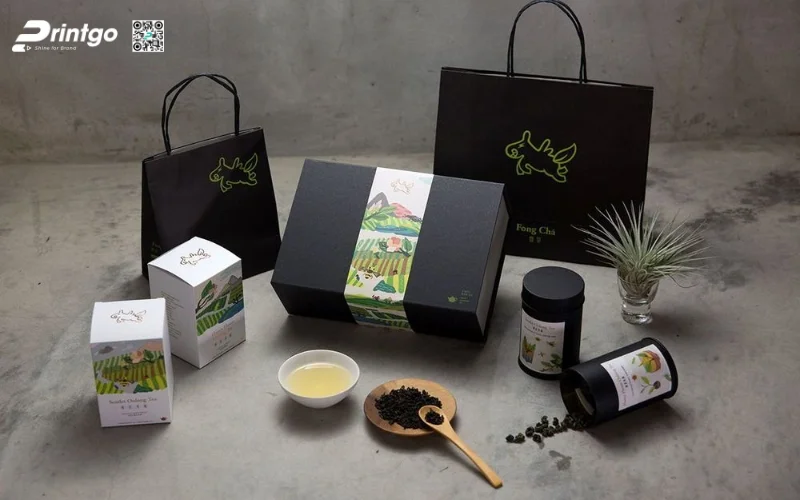Mẫu bao bì cà phê xuất khẩu dạng hộp cao cấp