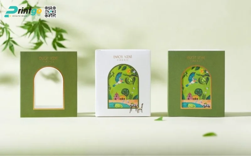 Mẫu bao bì trà xanh xuất khẩu dạng hộp carton mềm Mẫu bao bì trà xanh xuất khẩu dạng hộp carton mềm