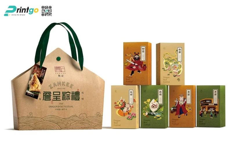 Bao bì gạo xuất khẩu dạng túi giấy Kraft
