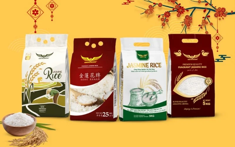Mẫu in bao bì gạo 5kg - 10kg phổ biến cho hộ kinh doanh nhỏ Mẫu in bao bì gạo 5kg - 10kg phổ biến cho hộ kinh doanh nhỏ