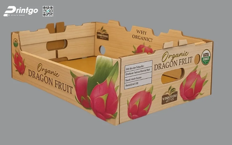 Mẫu thùng carton đóng hàng xuất khẩu hoa quả Mẫu thùng carton đóng hàng xuất khẩu hoa quả