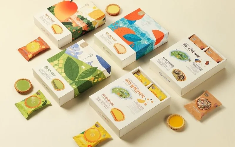 Bao bì đựng nông sản dạng hộp carton mềm 
