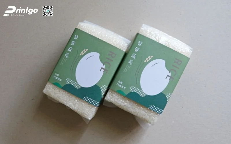 Bao bì gạo xuất khẩu dạng hộp carton mềm