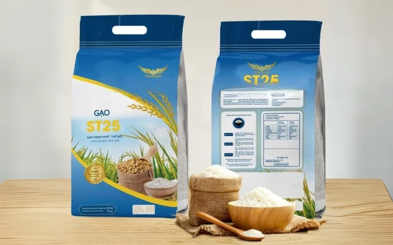Mẫu in bao bì gạo 5kg - 10kg phổ biến cho hộ kinh doanh nhỏ Mẫu in bao bì gạo 5kg - 10kg phổ biến cho hộ kinh doanh nhỏ